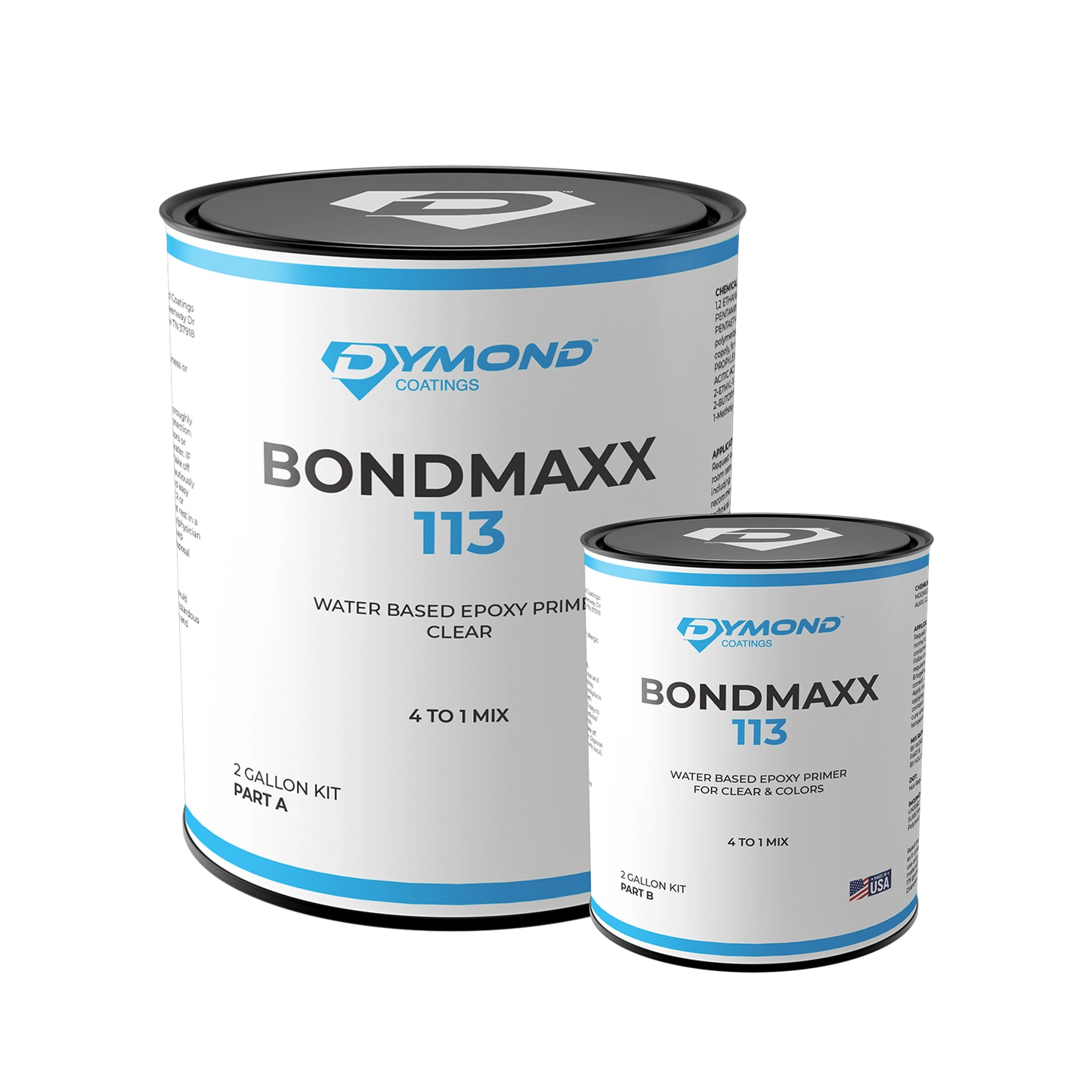 BondMaxx 113, Water-Based Epoxy Primer, 45% Solids, Semi-Gloss, Clear
