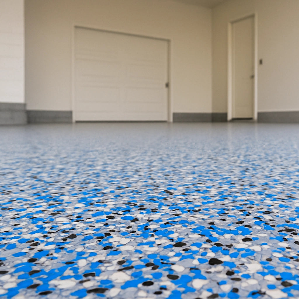 Premium Flaked Epoxy Garage Floor Kit – 300-640sqft