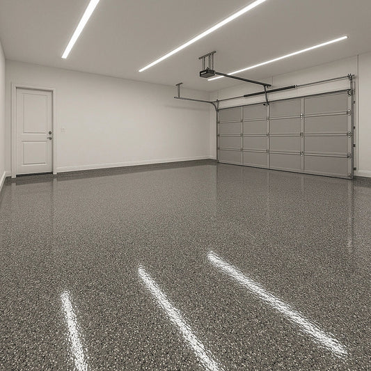 Premium Flaked Epoxy Garage Floor Kit – 300-640sqft