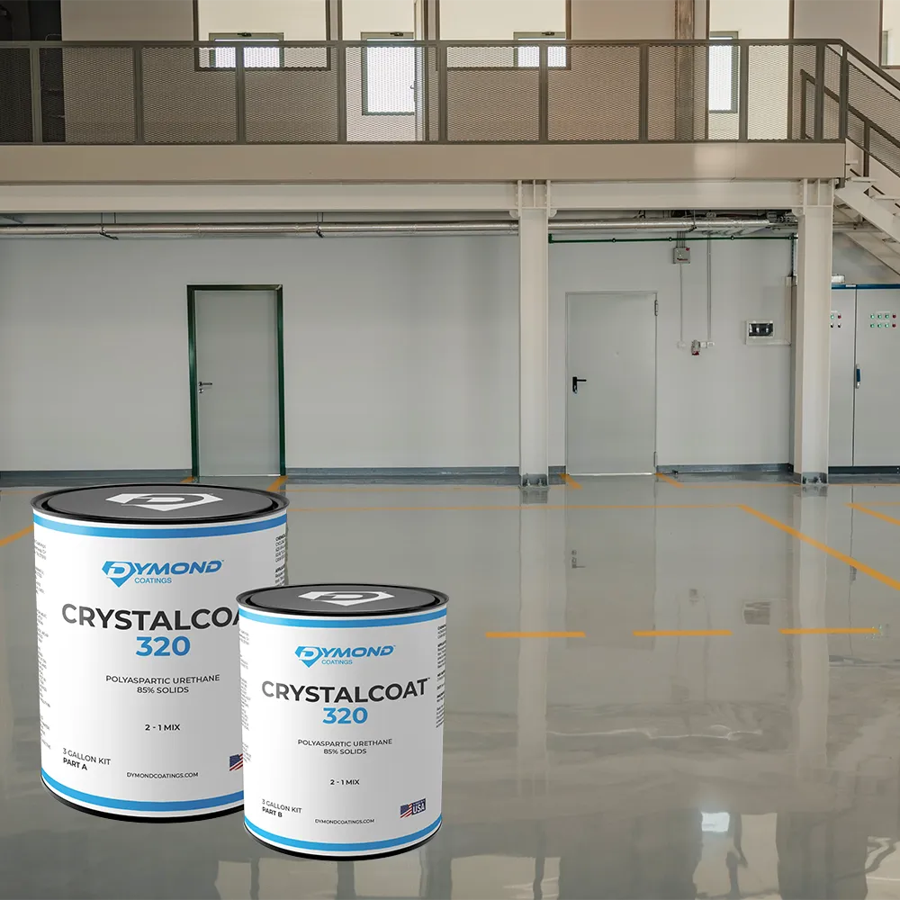 CrystalCoat 320 Polyaspartic Coating - Clear