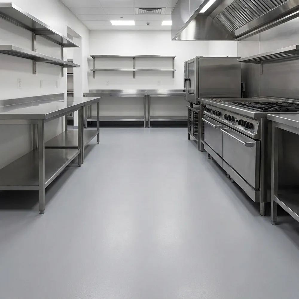 600 sq ft Restaurant Epoxy Flooring Kit – Non-Slip, Hygienic & Built for High Traffic