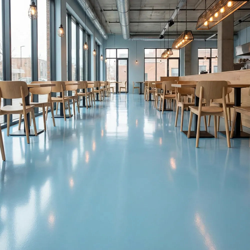 600 sq ft Restaurant Epoxy Flooring Kit – Non-Slip, Hygienic & Built for High Traffic