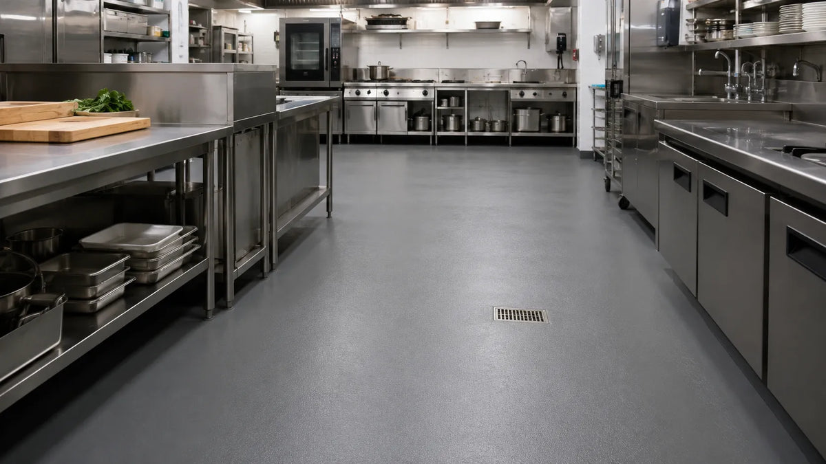 Commercial Kitchen Epoxy Flooring: A Contractor’s System and Installation Guide