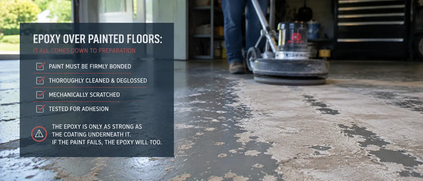 Can You Put Epoxy Over a Painted Floor?