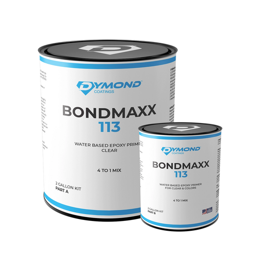 BondMaxx 113, Water-Based Epoxy Primer, 45% Solids, Semi-Gloss, Clear