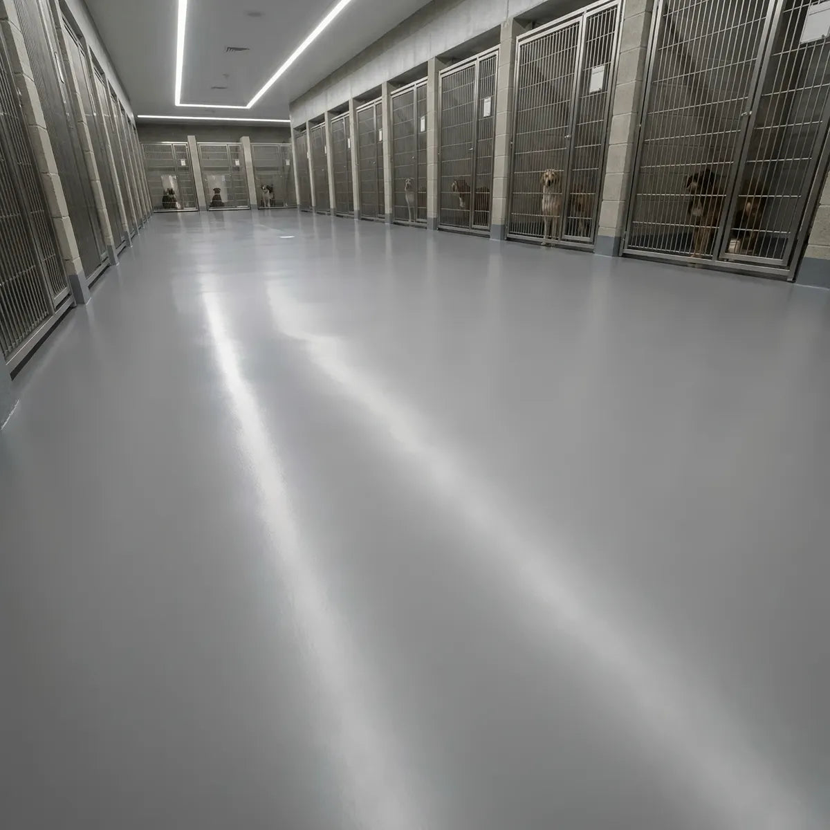 High-Build Epoxy for Kennels & Catteries
