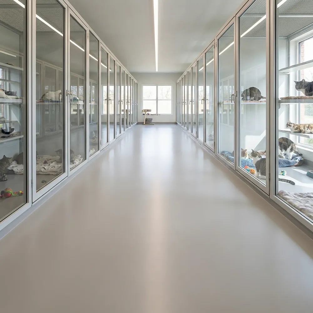 High-Build Epoxy for Kennels & Catteries